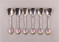 Vintage Japan Lady Angela Silver-plated Spoons 6pc