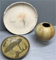 Stoneware Studio Art Pottery Lot Collection