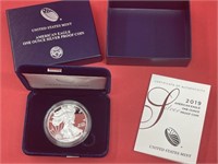 2019-W Proof Silver Eagle w/