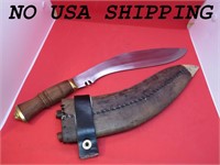 Large Kukri Machete Knife Gurkha Sword w Sheath