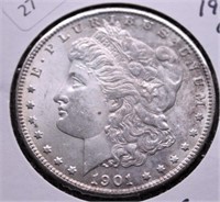 1901 O MORGAN DOLLAR CHOICE BU