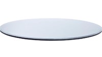24" Round Tempered Glass Table Top