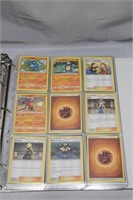 LARGE BINDER OF POKEMON PLAYING CARDS