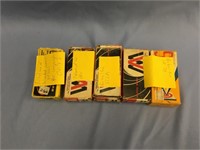 5 boxes ammo; all 44; 3-Auto Mag centerfire 240 gr