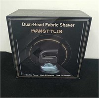 Dual head fabric shaver