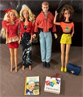 J - LOT OF 4 COLLECTIBLE DOLLS (L103)