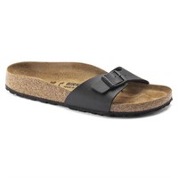 Birkenstock Women's 7 Madrid Sandal, Black and