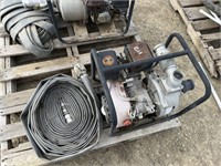 2" WATER PUMP + HOSE