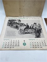 Toledo steel products 1957 calendar