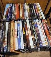 TRAY OF DVDS