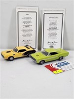 Matchbox Collectibles 1:43 Plymouth Pair