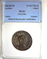 284-305 AD Diocletian Roman NNC MS62 Lg AE Follis