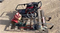 Craftsman Wheel Trimmer, Cultivator and Hedge