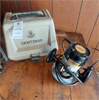 Craftsman Commercial Router in Case