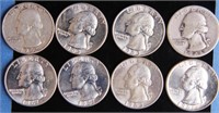 Eight Silver Quarters