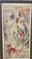 Chinese Silk Embroidery Panel