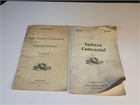 2x antique Indiana centennial Booklets V