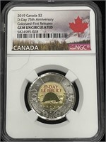 2019 Canada Colorized $2 Coin