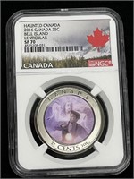 2016 Haunted Canada 25 Cent Coin