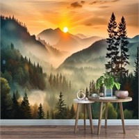 Abstract Nature Landscape Peel&Stick Wall Paint