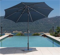 Sunvilla 10' Round Solar LED Market Umbrella $165