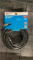 RG-6 Coaxial Cable Quad Shielded 25 ft