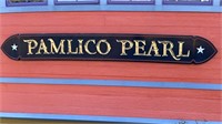 PAMLICO PEARL Ship Plaque Sign