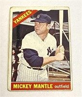 1966 Mickey Mantle Topps Baseball Card #50