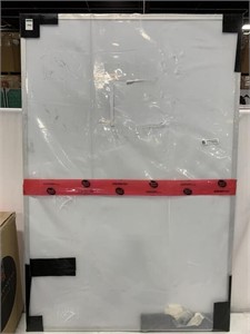 LARGE METAL FRAME WHITE BOARD 48 x31IN