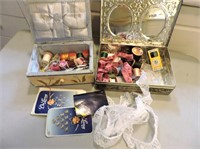 Sewing Boxes & Contents