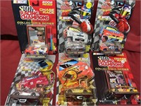 6 NIB 1:64 Scale NASCAR DIE-CAST