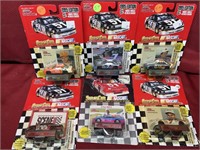 6 NIB 1:64 Scale NASCAR DIE-CAST