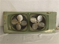 Vintage Marvin Dual Window Fan 25.75"x10.5”