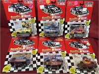 6 NIB 1:64 Scale NASCAR DIE-CAST