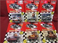 6 NIB 1:64 Scale NASCAR DIE-CAST