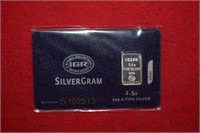 2.5g  .999 Silver Gram Bar   S102513  IGR