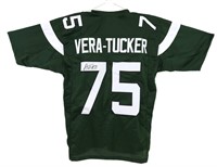 SIGNED ALIJAH VERA-TUCKER CUSTOM JERSEY W/ JSA COA