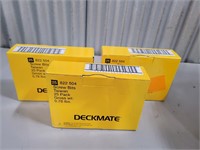 (3 Boxes, 25pc per Box) DECKMATE 2 in.