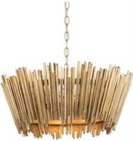 Contemporary Gold Pendant Light Fixture ** NEW **