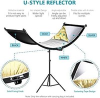 New Neewer Small clamshell light reflector