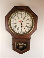 The Sessions Clock Company Regulator Wall Clock