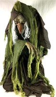 Swamp Witch Animated Halloween Figure