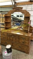 Dresser with mirror