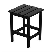 B5711  Westin Outdoor Patio Plastic Side Table Bl