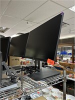 DELL DOUBLE COMPUTER MONITOR W STAND NOTE
