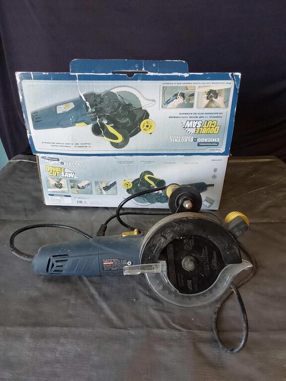 Chicago Elactric Double Cut Saw