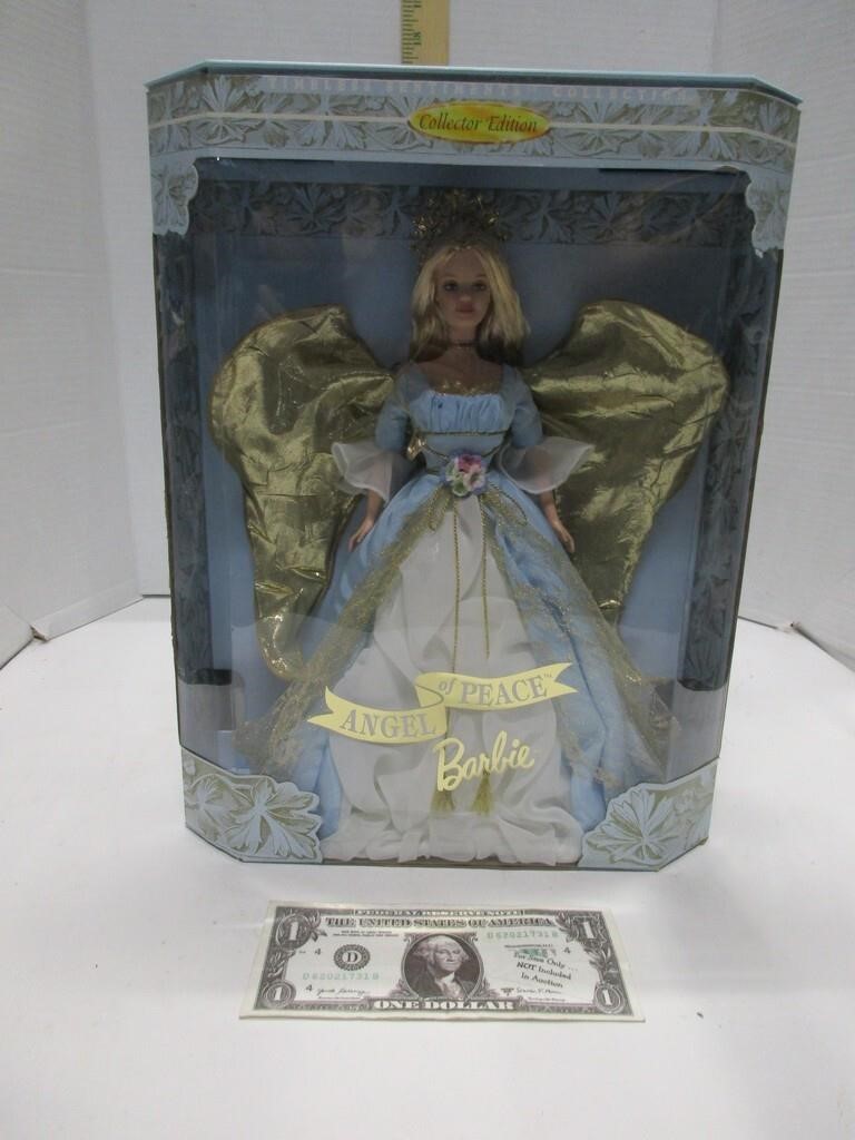 1999 Barbie angel of peace doll