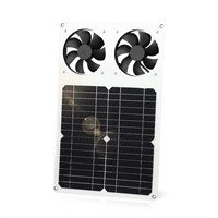 SUNYIMA Solar Panel Fan Kit, 12W Weatherproof wit