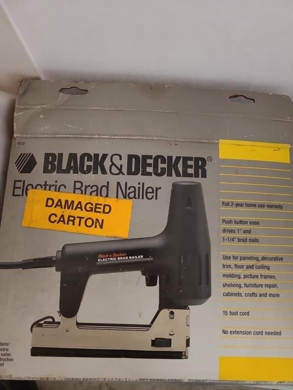 Black&Decker Electric Nail Gun and Thakita Thermoc