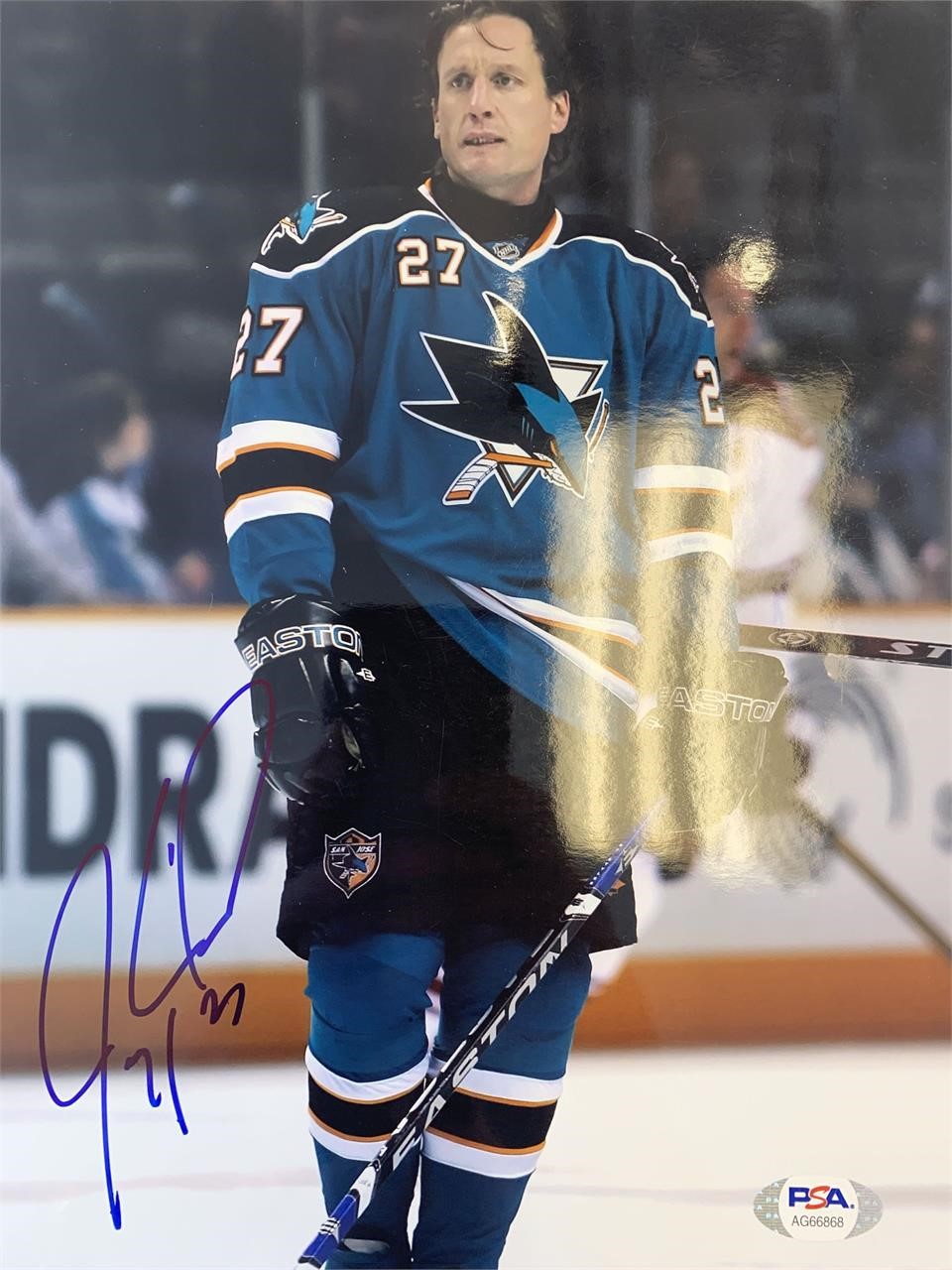 San Jose Sharks Jeremy Roenick signed photo (PSA)